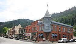 Buildings in Wallace's historic district