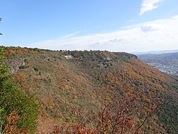 西尾根展望台遠眺