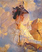 Contra el viento, ca. 1912