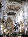 Interior of Church of St. Maria in Dießen am Ammersee