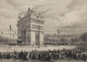 State funeral of Emperor Napoleon, 15 December 1840.