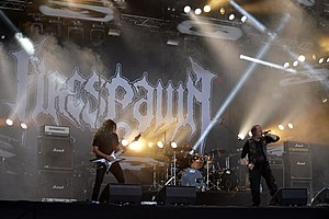 Firespawn show at the 2017 Hellfest