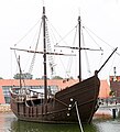 A replica of the Pinta in Palos de la Frontera