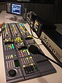 Mixer Sony DVS9000 en el Control del Estudio 2 del canal