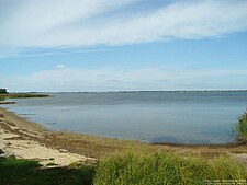 The Bodden seen from Sundhagen