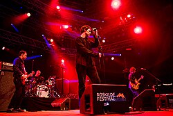 Soulsavers and Mark Lanegan performing live at the Roskilde Festival, July 2007.