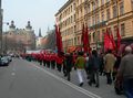 Social Democratic May Day demonstration in Stockholm, Sweden, 2006