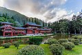 The Byodo-In Temple on Oahu island in Hawaii, United States