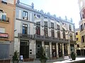 Fachada principal del antiguo Casino de Zamora.