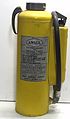 Ansul Met-L-X cartridge-operated dry powder fire extinguisher for class D fires, 1950s.