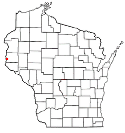 Location of North Hudson, Wisconsin