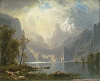 Lake Tahoe, (1868), Fogg Art Museum, Cambridge, Massachusetts