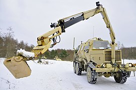 Buffalo showing remote manipulator arm