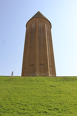 The historical tower of Gonbad-e Qabus