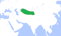 Kara Khanid Khanate, c. 1000.