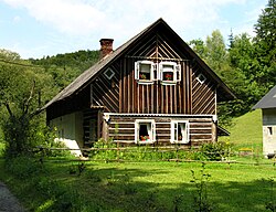 Old timber-framed house