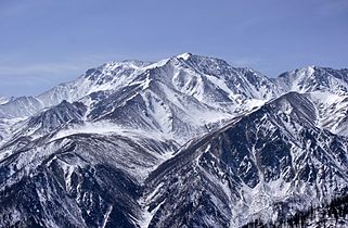 A view of Mount Monkh Saridag - Okinsky District, Russia