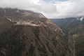 Phortse at the confluence of two valleys in Khumbu region.