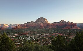 View of Sedona from Airport Mesa