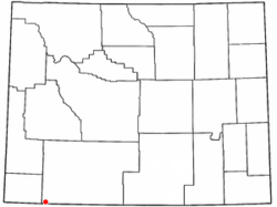 Location of McKinnon, Wyoming