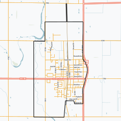 Town boundaries