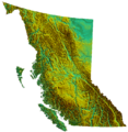 Physical map of BC