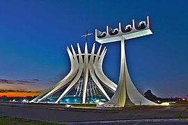 Cathedral of Brasília, Brazil.