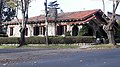 A Mar del Plata style chalet, with its traditional coating of locally extracted orthoquartzite in Mar del Plata, Argentina