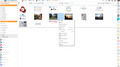 EGroupware File Manager tile view in desktop webbrowser