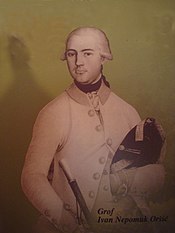 Count Ivan Nepomuk Oršić (1753–1792), son of Krsto II