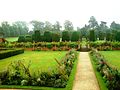 Yew trees looking south towards Sermon on the Mount