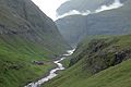 Mountain scenery near Saksun.