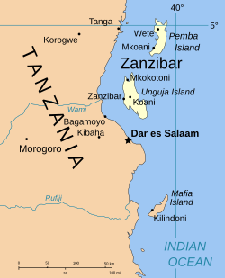 Zanzibar is part of Tanzania