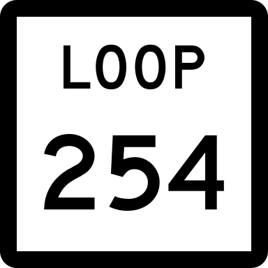 File:Texas Loop 254.svg