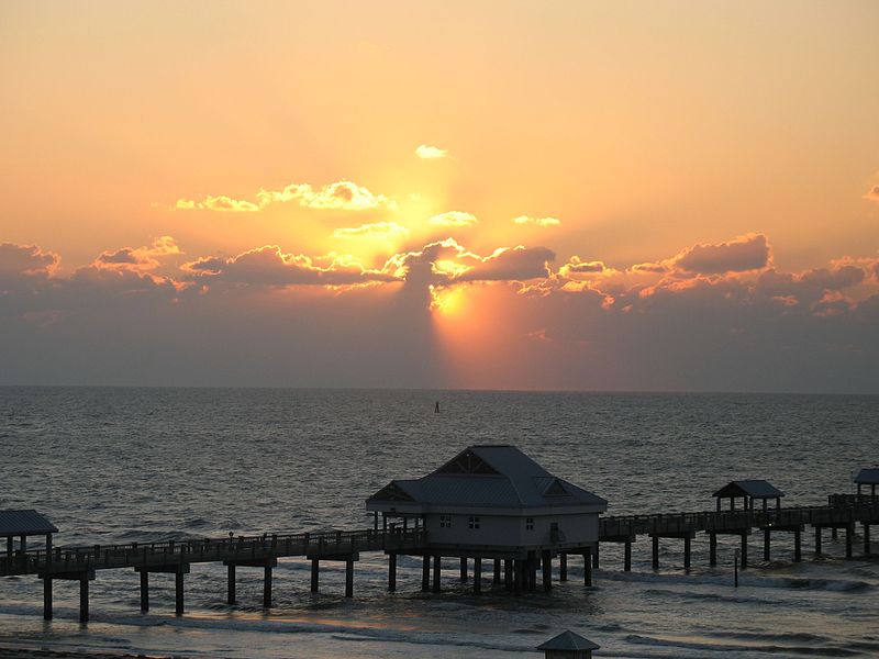 File:ClearwaterBeachSunsetFromHiltonHotel.JPG