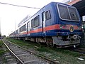 Rotem DMU-5 with the full blue livery in 2019.