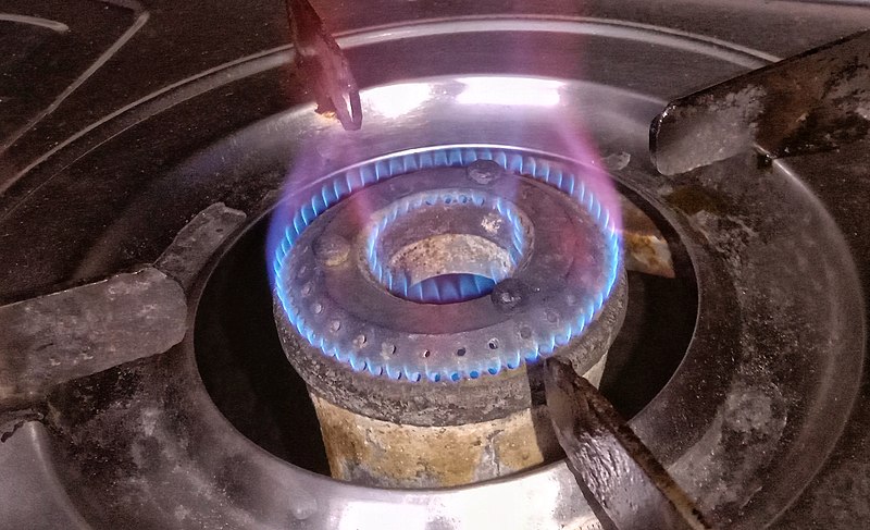 File:Gas oven flame.jpg