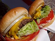 Fast food cheeseburgers