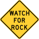 Watch for rock, Idaho