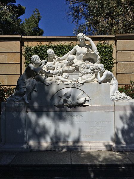 File:Mary Pickford Tomb.JPG