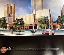 Original Triad Design Rendering, View of KSL