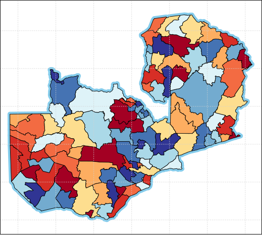 File:Provincial Districts of Zambia.svg