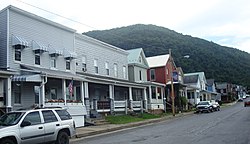 Susquehanna Avenue north of the bridge to Renovo