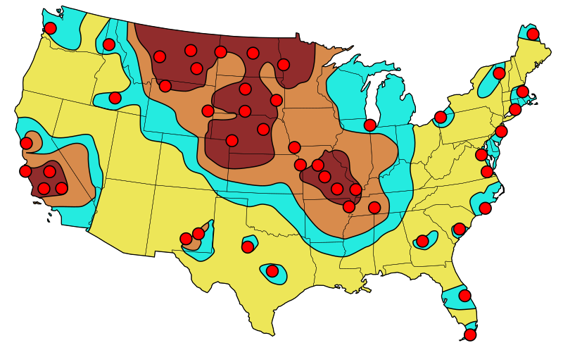 Файл:US nuclear strike map.svg