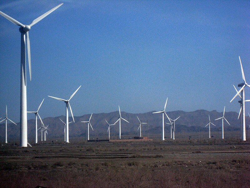 Файл:Wind farm xinjiang.jpg