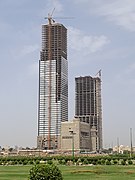 At a height of 300 metres (980 ft), Bahria Icon Tower is the tallest skyscraper in Pakistan and second tallest in South Asia.