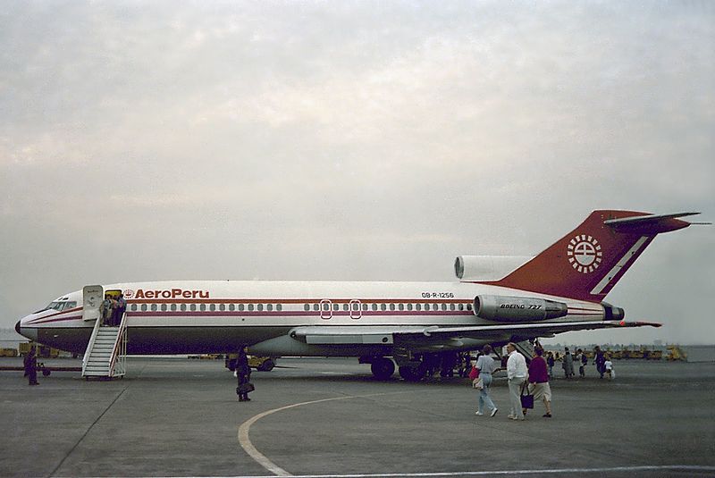 Archivo:Boeing 727-193, AeroPeru AN0435485.jpg