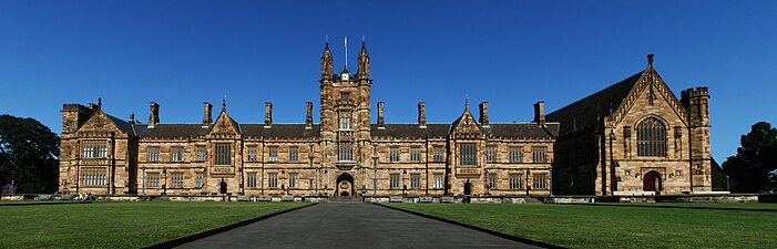 University of Sydney Quadrangle, Sydney, Australia: 1854–1862