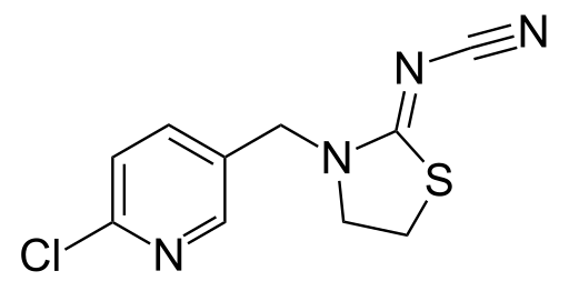 Файл:Thiacloprid structure.svg