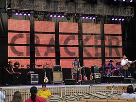 Cracker performing at Jones Beach Theater in 2012